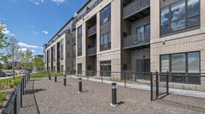 Dog Run at Nuvelo at Parkside Apartments