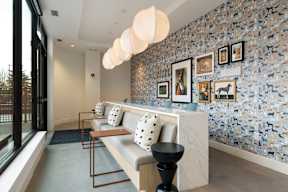 pet spa seating at The Mera, St Louis Park, MN