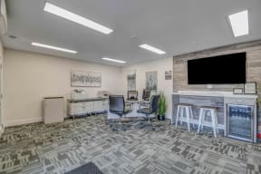 Leasing office at The Pines apartments