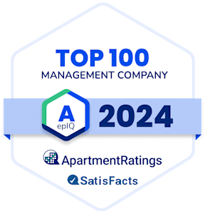 2024 ApartmentRatings Top 100 Management Company Award