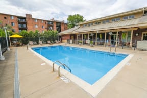 Heated swimming pool