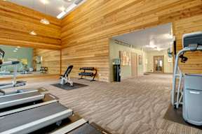 Taluswood Apartments Fitness Center with free weights | Apartments In Mountlake Terrace, WA | Taluswood Apartments