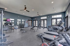24-Hour Fitness Center in South Austin at Three Hills Luxury Apartments