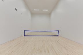 Racquetball & Pickleball Court at Three Hills Luxury Apartments in 78747