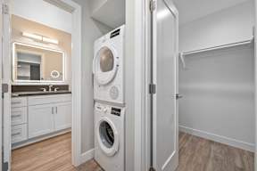Laundry Room with Washing Machine and Dryer at Los Robles Ave, Pasadena