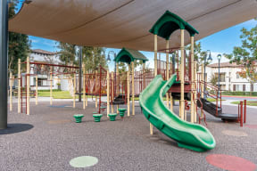 Outdoor kids play area at Barrington Place, California, 91739