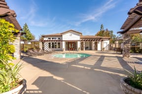 Jacuzzi at Barrington Place, Rancho Cucamonga, CA