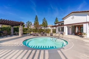 Jacuzzi View at Barrington Place, Rancho Cucamonga