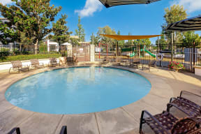 Pool at Barrington Place, California, 91739