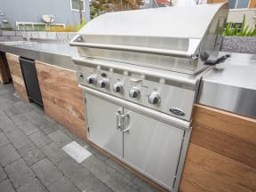 Outdoor grill at MODE, California, 94403