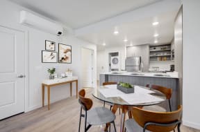 Kitchen and dining area at MODE, California, 94403