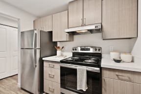 The Lakehouse Apartments Kitchen and Appliances