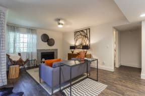Retreat at Barton Creek Model Living Room