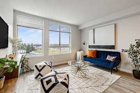 Geo Apartments Model Living Room