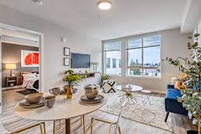 Geo Apartments Model Dining Room