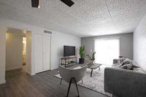 Modern Living Area at Icon Apartments, Tucson