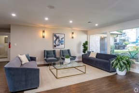 Retreat at Barton Creek Model Living Room