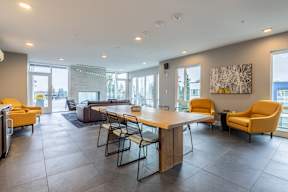 Paceline Apartments co-working area