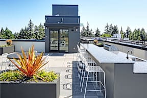Geo Apartments Outdoor Seating Area