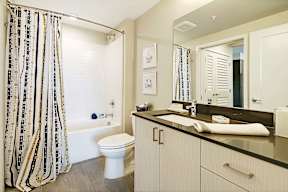 Geo Apartments Model Bathroom