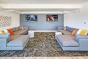 Geo Apartments Clubhouse Seating Area