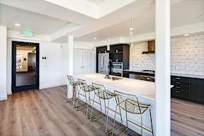 Geo Apartments Clubhouse Seating Area