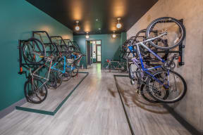 Cycle lounge and bike storage