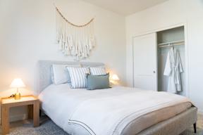 Bedroom With Closet at Copestone Apartments, Idaho