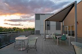 Rooftop Decks at Copestone Apartments, Garden City