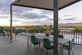 Rooftop Patio at Copestone Apartments, Garden City, ID 59808
