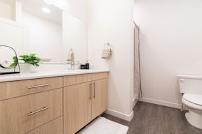 Modern Bathroom at Copestone Apartments, Idaho