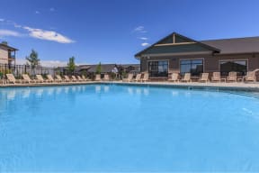 take a dip in our resort style pool at InterUrban Apartments, Montana