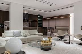 Two Bedroom Two Bathroom - Living Space