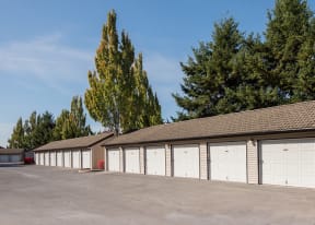 Garages at Sir Charles Court Apartments, Oregon, 97006