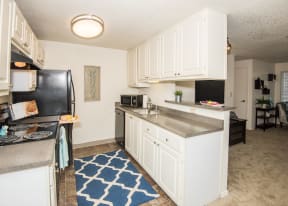 Model Kitchen Upgraded at Sir Charles Court Apartments, OR 97006