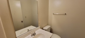 Bathroom at Magnolia Apartments in Riverside, California.