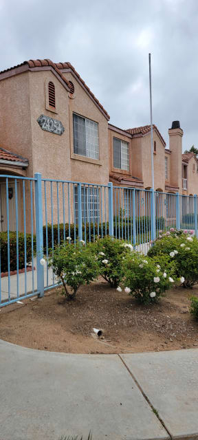 Gate near leasing office at Palos Verdes Village Townhomes.