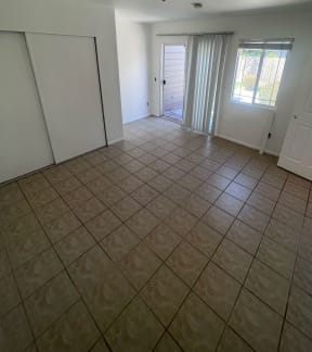 Interior view of Dubuque Apartments in Oceanside, CA.