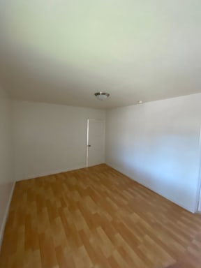 Spacious bedroom at Edison Apartments in Burbank, California.