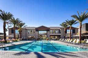 Pool Surrounded by Trees at Elysium, Arizona, 85054