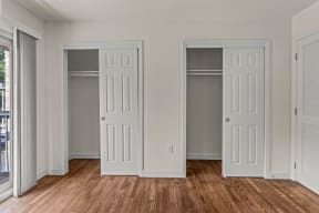 Bedroom Closets at Atlantic Pointe Apartments, Atlantic Highlands, New Jersey