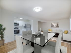 Open Floor Plan at Atlantic Pointe Apartments, New Jersey