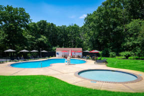 Hot Tub And Pool at Atlantic Pointe Apartments, Atlantic Highlands
