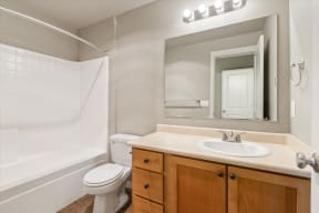 Village at Southern Crossing 2 bed 2 bath Townhbome 1319 sf bathroom