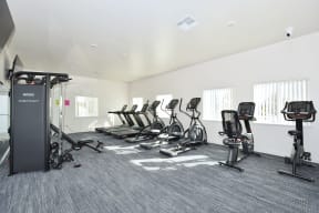 Senator Conness Apartments fitness center