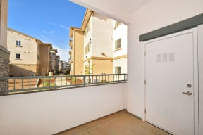 Senator Conness Apartments Balcony