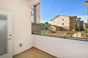 Senator Conness Apartments Patio/Balcony