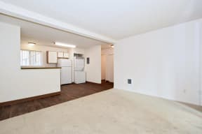 Fountain Park kitchen and living