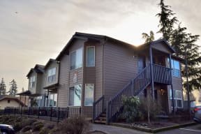Pleasant Ridge exterior trees