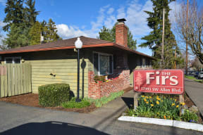 The Firs: exterior